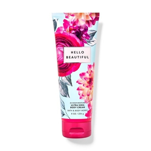 BATH & BODY WORKS - HELLO BEAUTIFUL BODY CREAM 24HR (DƯỠNG THỂ HƯƠNG NƯỚC HOA 226G)