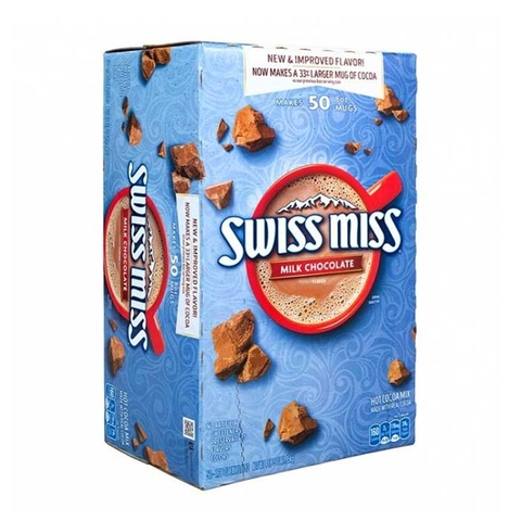 SWISS MISS - MILK CHOCOLATE (BỘT SỮA CACAO CHOCOLATE 1,95KG)