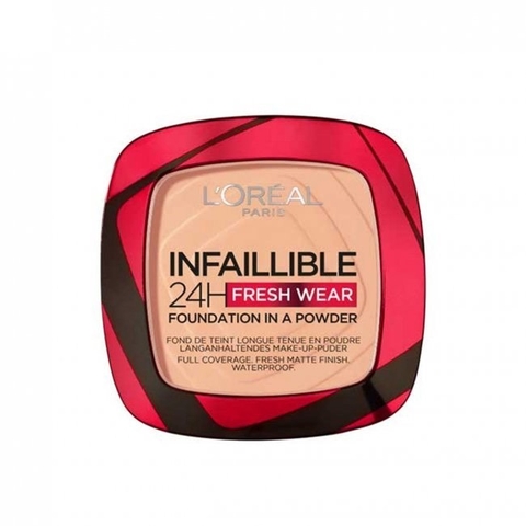 L’OREAL - INFALLIBLE 24H FRESH WEAR 10 (PHẤN MÃ 10 Cho Da Trắng Vừa 9G)