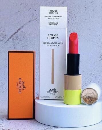 HERMES - ROSE OASIS 43 SATINÉ (SON THỔI 3,5G)