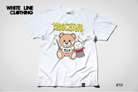 WHITE LINE CLOTHING - MOSCHINO TOY (ÁO THUN MÃ 17)
