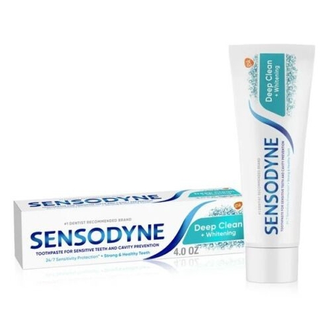 SENSODYNE - DEEP CLEAN + WHITENING (KEM ĐÁNH RĂNG 113G)