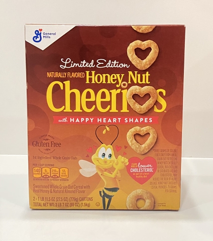 GENERAL MILLS - HONEY NUT CHEERIOS (NGŨ CỐC MẬT ONG 306G)