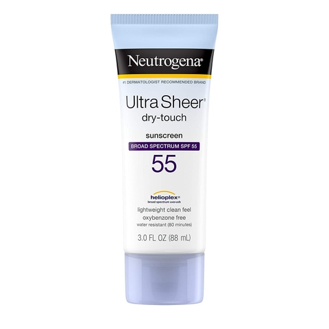 NEUTROGENA - ULTRA SHEER SUNSCREEN SPF55 (KEM CHỐNG NẮNG SPF55 88ml)
