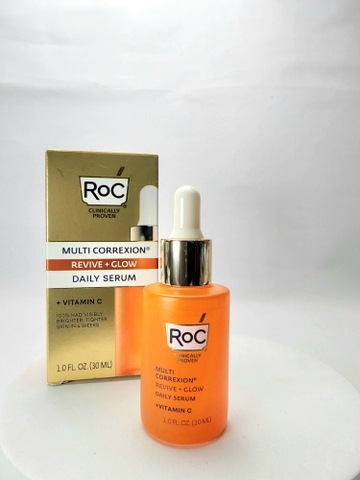 ROC - MULTI CORREXION REVIVE + GLOW DAILY SERUM (TINH CHẤT GIẢM THÂM SÁNG DA 30ml)