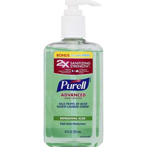 Purell - Advanced Hansanitizer (Gel Rửa Tay Xanh Lá 295ml)