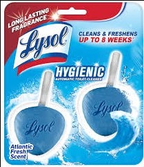 LYSOL - HYGIENIC AUTOMATIC TOILET CLEANER (VIÊN TẨY RỬA BỒN CẦU XANH 80G)