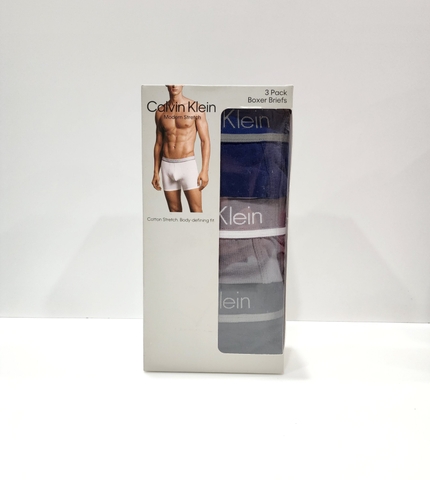 CALVIN KLEIN - MODERN STRETCH (SET 3 QUẦN LÓT NAM SIZE M)
