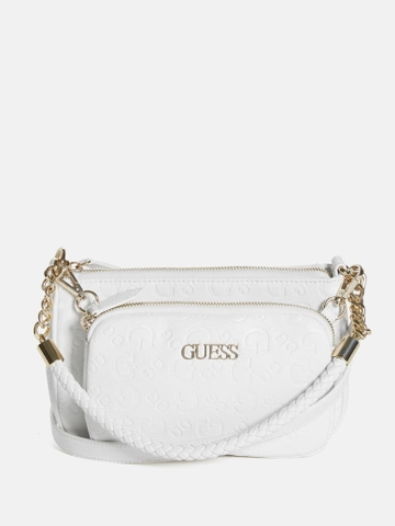 GUESS - DX23302 WHITE LOGO (TÚI GUESS)