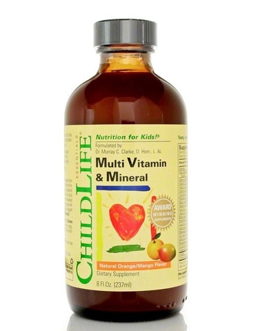 CHILDLIFE - MULTI VITAMIN & MINERAL (SIRO VITAMIN TỔNG HỢP 237ml)