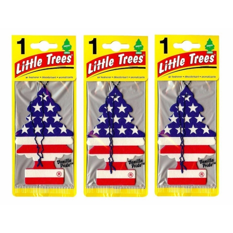 Little Trees - Vanillaroma (Thông Thơm HOẠ TIẾT CỜ MỸ)