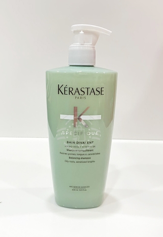 KERASTASE - SPECIFI QUE BAIN DIVALENT (DẦU GỘI DÀNH CHO DA ĐẦU DƯ DẦU 500ml)