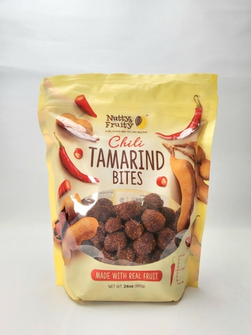 NUTTY FRUITY - CHILI TAMARIND BITES (ME TẨM ỚT 680G)