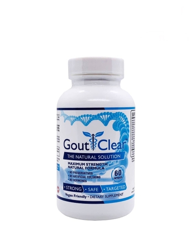 GOUT CLEAR - MAXIMUM STRENGTH (HỖ TRỢ GÚT 60 VIÊN)