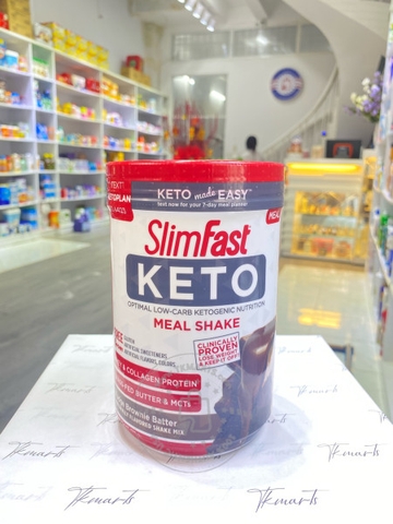 Slimfast - Keto (Sữa Giảm Cân 347g)
