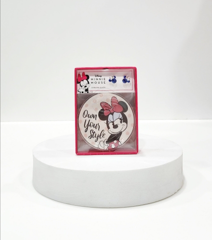 DISNEP - MINNIE MOUSE STERLING SILVER (BÔNG TAI)