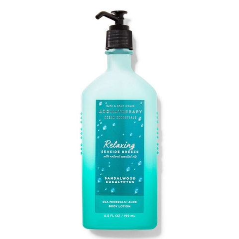 BATH & BODY WORKS - AROMATHERAPY RELAXING BODY LOTION (DƯỠNG THỂ THƯ GIẢN 192ml)