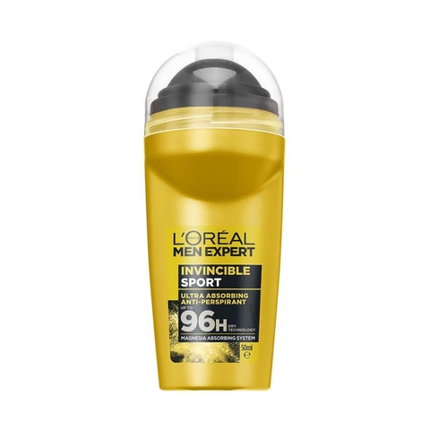 L’OREAL - MEN EXPERT INVINCIBLE SPORT (LĂN KHỬ MÙI NAM THỂ THAO 96H 50ml)