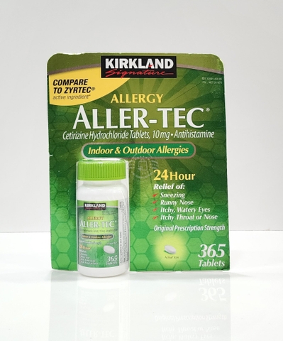 KIRKLAND - ALLERGY ALLER-TEC (VIÊN UỐNG CHỐNG DỊ ỨNG 365 VIÊN)
