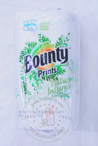 Bounty Prints - Nature Inspired (Khăn Giấy 53m.2)