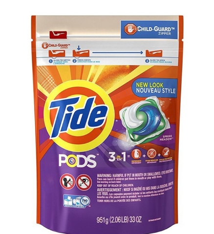 TIDE - PODS 3IN1 (VIÊN GIẶT 3IN1 TÚI 42 VIÊN)
