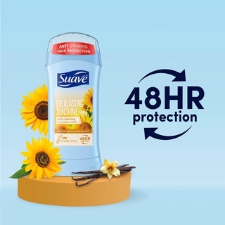 Suave - Everlasting Sunshine (Lăn Khử Mùi Hoa Hướng Dương 74g)