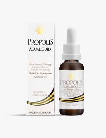 GOLDEN HIVE PRODUCTS - PROPOLIS LIQUID PROPOLIS EXTRACT 80% (Keo Ong Xịt Họng 30ml)