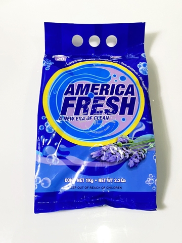 AMERICA FRESH CLEAN - LAVANDER FRAGANCE (BỘT GIẶT 1KG)