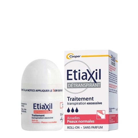 COOPER - ETIAXIL AISSELLES PEAUX NORMALES (LĂM KHỬ MÙI ĐẶC TRỊ MÙI HÔI DA THƯỜNG 15ml)