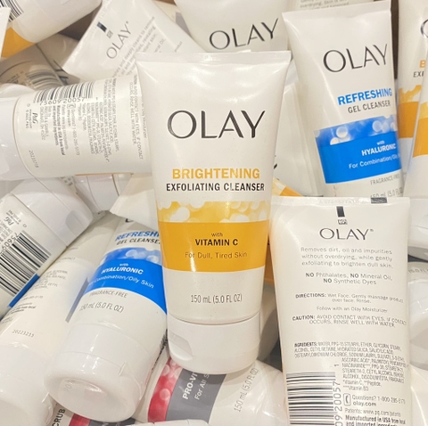 OLAY - Vitamin C + Peptide 24h (Sữa Rửa Mặt Trắng Da 150ml)