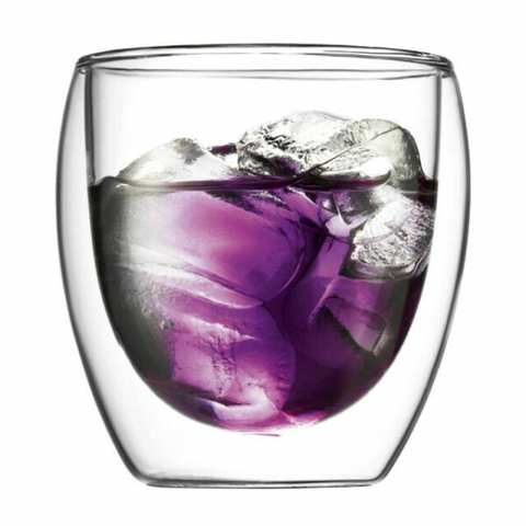 BODUM - PAVINA DOUBLE WALL THERMO - GLASSES (SET 8 LY THUỶ TINH 4x450ml, 4x250ml)