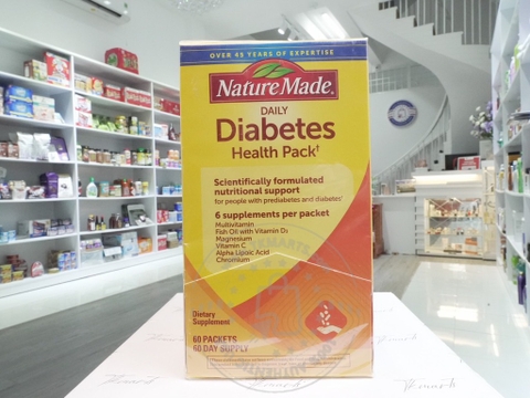 Nature Made - Diabetes (Viên Tiểu Đường 60x120 Viên)