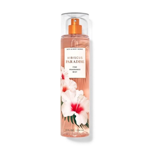 BATH & BODY WORKS - BODY MIST HIBISCUS PARADISE (XỊT THƠM TOÀN THÂN 236ml)