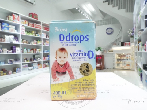 Baby DDrops - Vitamin D3 (90 Giọt)