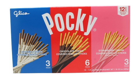 POCKY - SHARE HAPPINESS! ( BÁNH QUE 480G )
