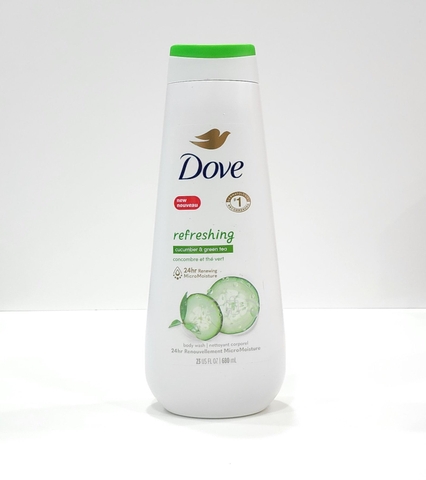 DOVE - RELAXING CUCUMBER & GREEN TEA (SỮA TẮM DƯA LEO VÀ TRÀ XANH 680ml)