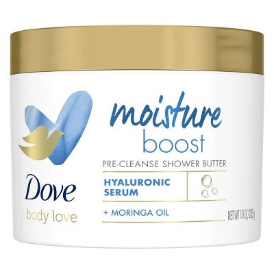 DOVE - MOISTURE  BOOST HYALURONIC SERUM (KEM TẮM TINH CHẤY HYALURONIC 283G)