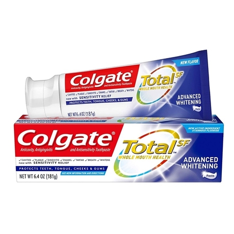 COLGATE - TOTAL WHITENING (KEM ĐÁNH RĂNG TRẮNG RĂNG 1 Typ 181G)