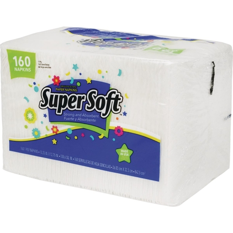 Super Soft - Paper Napkins (Khăn Giấy 160 Miếng)