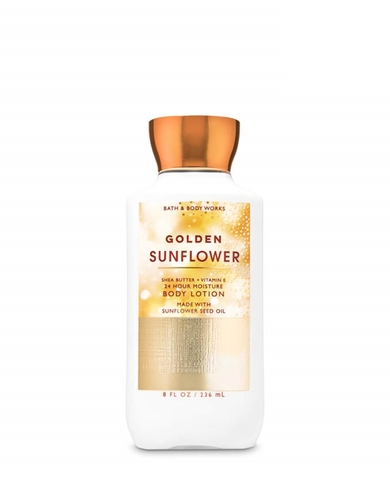 BATH & BODY WORKS  - LOTION GOLDEN SUNFLOWER (DƯỠNG THỂ 236ml)