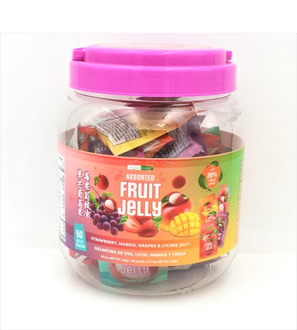 TROPICAL FIELDS - ASSORTED FRUIT JELLY (RAU CÂU HƯƠNG TRÁI CÂY 1KG)