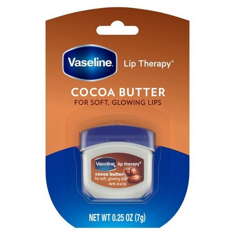 VASELINE - COCOA BUTTER (DƯỠNG MÔI HƯƠNG CACAO 7G)