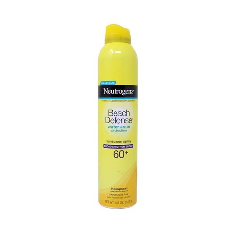 Neutrogena - Beach Defense SPF 60+ (Xịt Chống Nắng 240g)