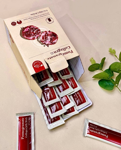 POMEGRANATE - COLLAGEN JELLY STICK (COLLAGEN THẠCH LỰU)