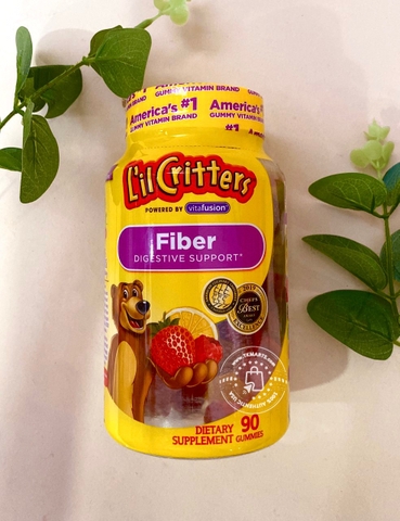 L’ilcritters - Fiber (Kẹo Gấu Bổ Sung Chất Xơ 90 Viên)