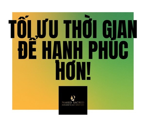 Tối ưu thời gian để hạnh phúc