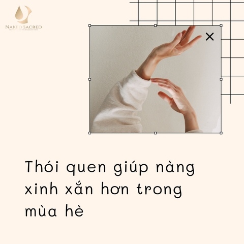 Thói quen giúp nàng xinh xắn hơn trong mùa hè (P1) 