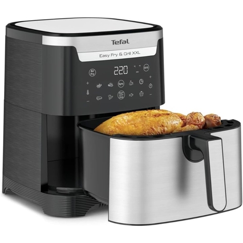 Nồi chiên không dầu Tefal 2in1 Easy Fry & Grill 6.5L XXL EY801D15