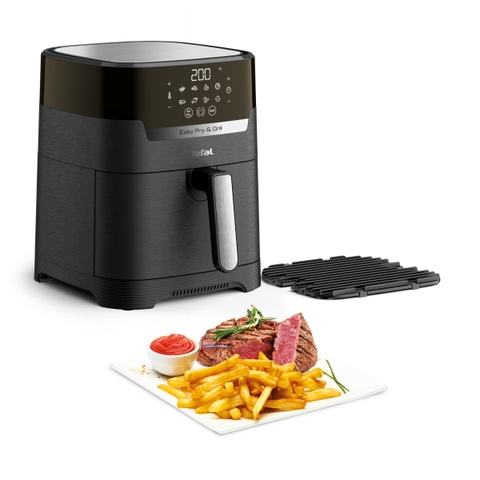 Nồi chiên không dầu Tefal 2in1 Easy Fry & Grill Precision EY505815 - 4.2L