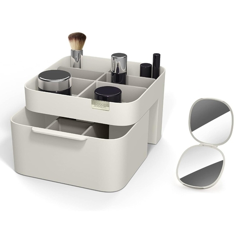 Set hộp đựng đồ trang điểm kèm gương Joseph Joseph 75007